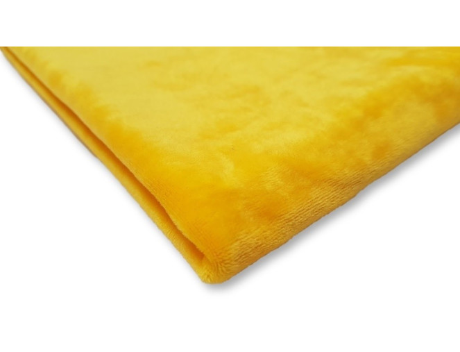 Veliūras Soft Geltonas BROKUOTAS