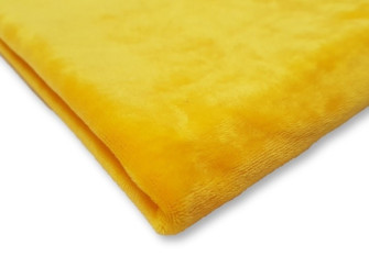 Veliūras Soft Geltonas BROKUOTAS