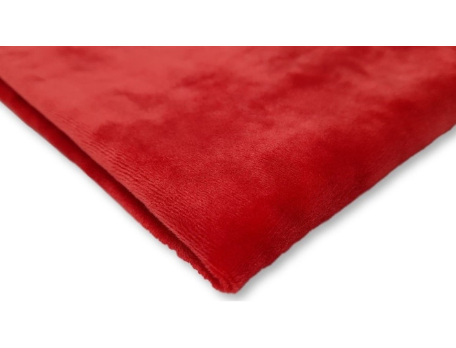 Veliūras Soft Tamsesnė raudona