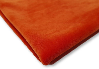 Veliūras Soft Oranžinis