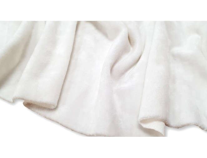 Veliūras Soft Baltas pigiau