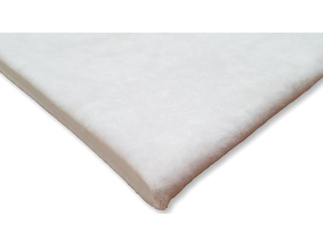 Veliūras Soft Baltas
