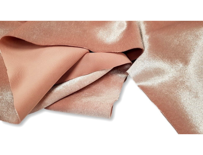 Veliūrinis neoprenas Pudrinė Rožinė pigiau