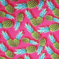 Cotton knitted fabric Pineapple pigiau