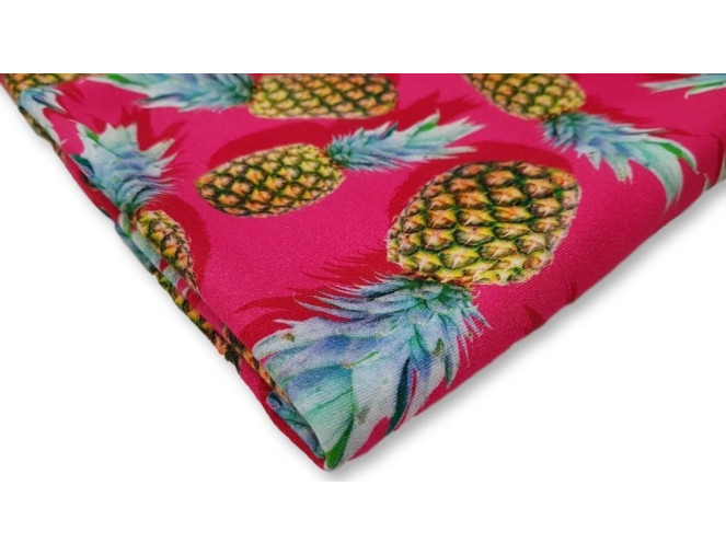 Cotton knitted fabric Pineapple