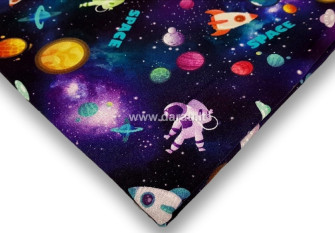 Cotton jersey Kosmos