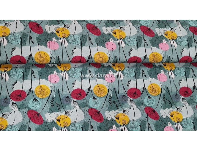 Medvilninis trikotažas Pūkai pigiau