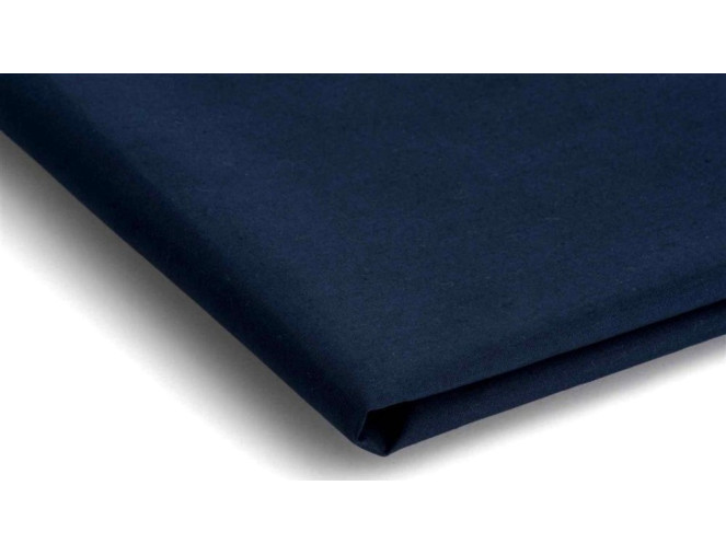 Medvilnė su elastanu Tamsiai mėlyna