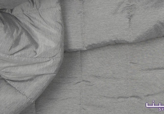 Jacket fabric Light grey melange