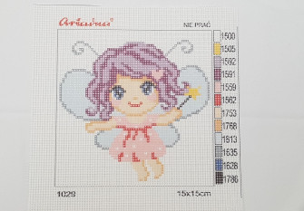 Embroidery painting Fairy