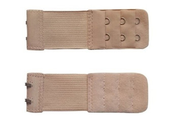 Bra extension 2 hooks with elastic Julimex