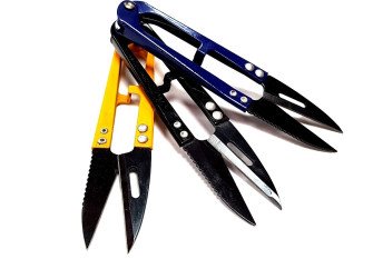 Scissors for cutting threads