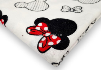 Flannel Mickey Red