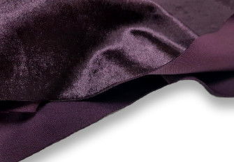 Veliūrinis neoprenas Baklažanas