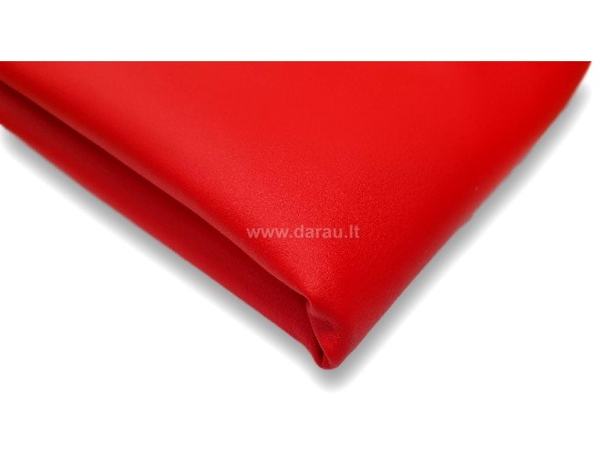 Dirbtinė oda Raudona Soft