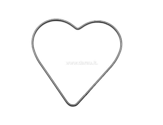 Metalinė forma Širdis | 3 spalvos