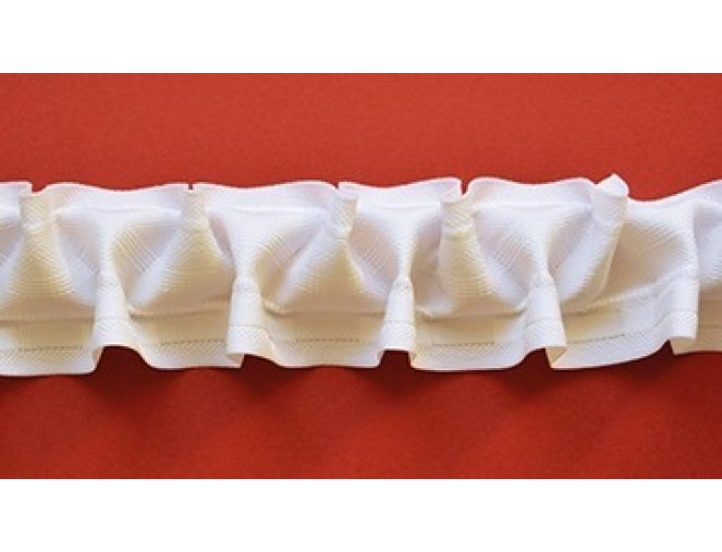 Užuolaidų juostelė 50mm Balta