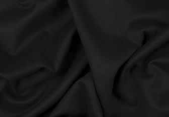 Thick suede jersey Black