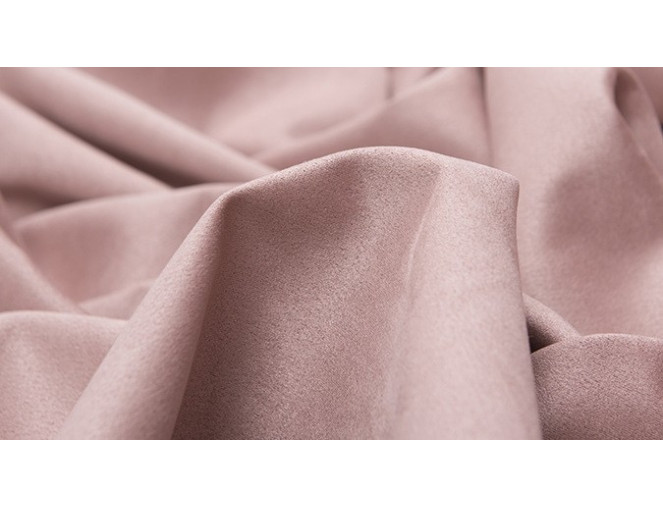 Thick suede knitted fabric Pink pigiau