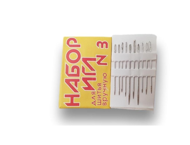 Sewing needles for hand sewing No 3