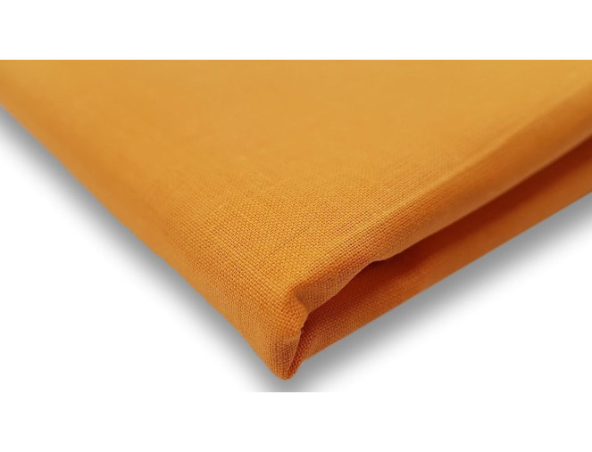 Medvilnė - drobelė Oranžinė