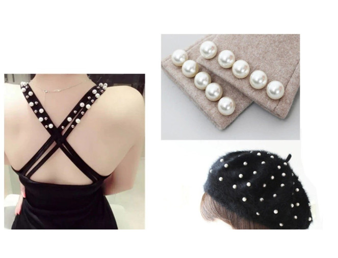 Rivets - pearls 6mm |100pcs internetu
