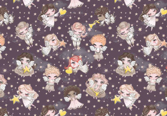 Cotton - canvas in Fairy Night