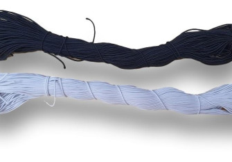 Round rubber 1mm 50m.