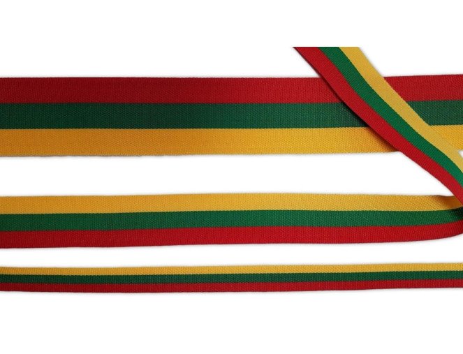 Trispalvė juostelė