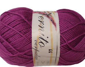 Šukuotinė pusvilnė Violetinė