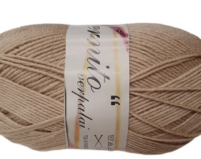 Šukuotinė pusvilnė Smėlio