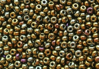 Preciosa biseris 10/0 59115 žalvario