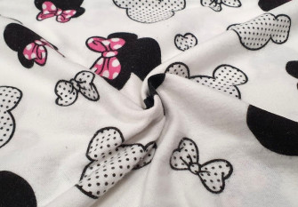 Flannel Pink Mickey