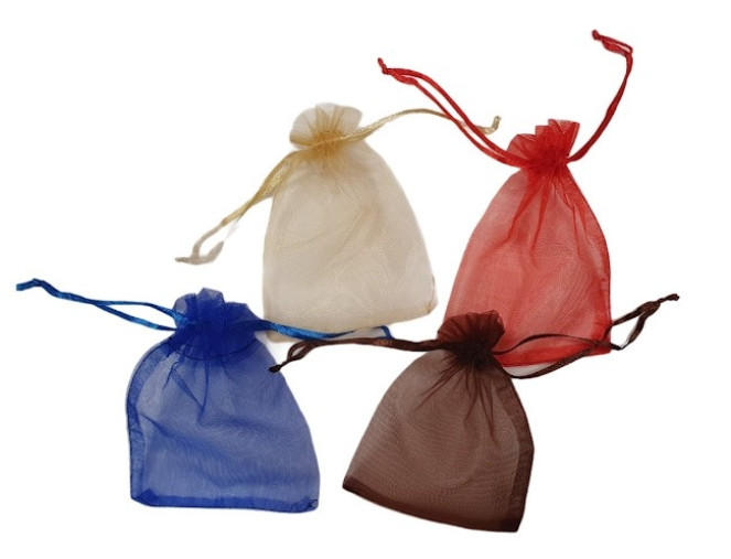 Organza bags 12x9cm | 5 colours