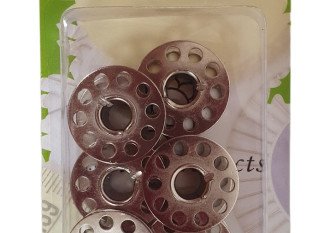 Metalinės ritės su skylutėmis 6vnt.