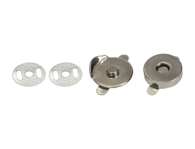 Magnetinis užsegimas 18x4mm Nikelio
