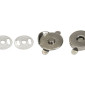 Magnetinis užsegimas 18x4mm Nikelio