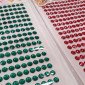 Adhesive crystals 5mm pigiau