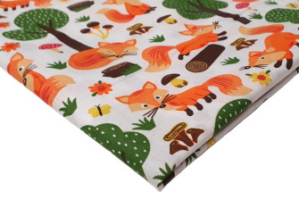 Cotton - Canvas Fox