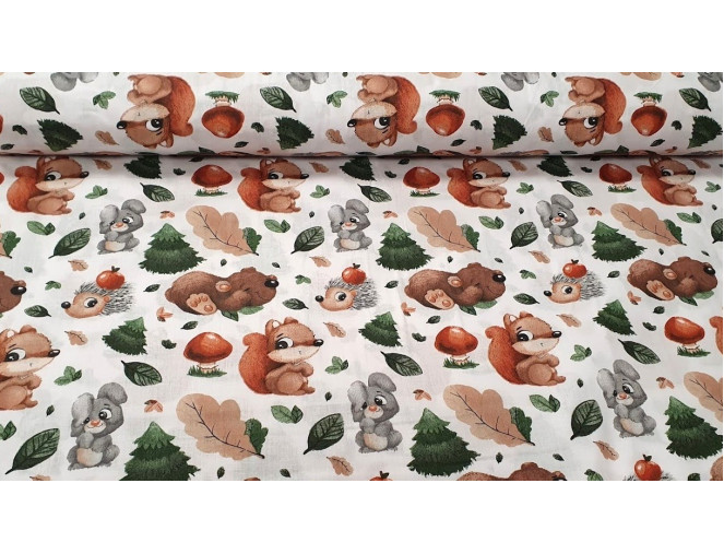 Cotton - canvas Forest internetu