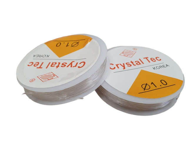 Bespalvis silikoninis siūlas