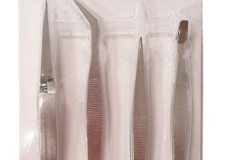 Set of tweezers 4pcs
