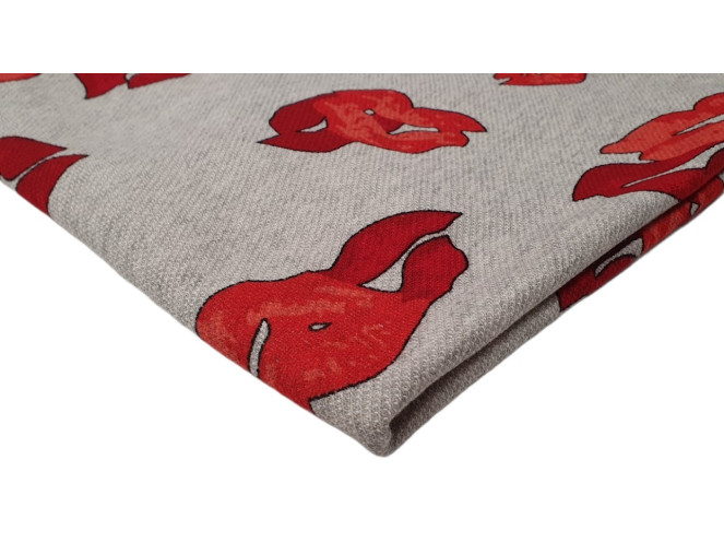 Looped knitwear Lips