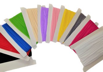 Pom pom ribbons 10mm | 11 colours