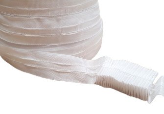 Curtain tape 25mm White