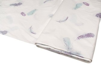 Impilinis fabric Silver patterns