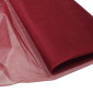 Solid tulle Bordeaux