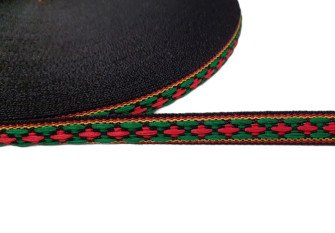 Tautinė juostelė 10mm Marga Tautinė juostelė 10mm Marga