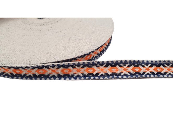 Tautinė juostelė 15mm Raštai