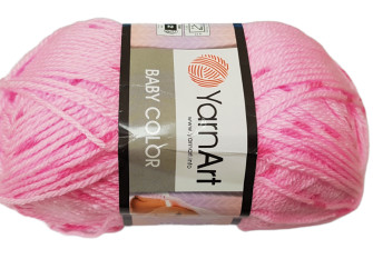 YarnArt Baby Color 0266 Rožiniai